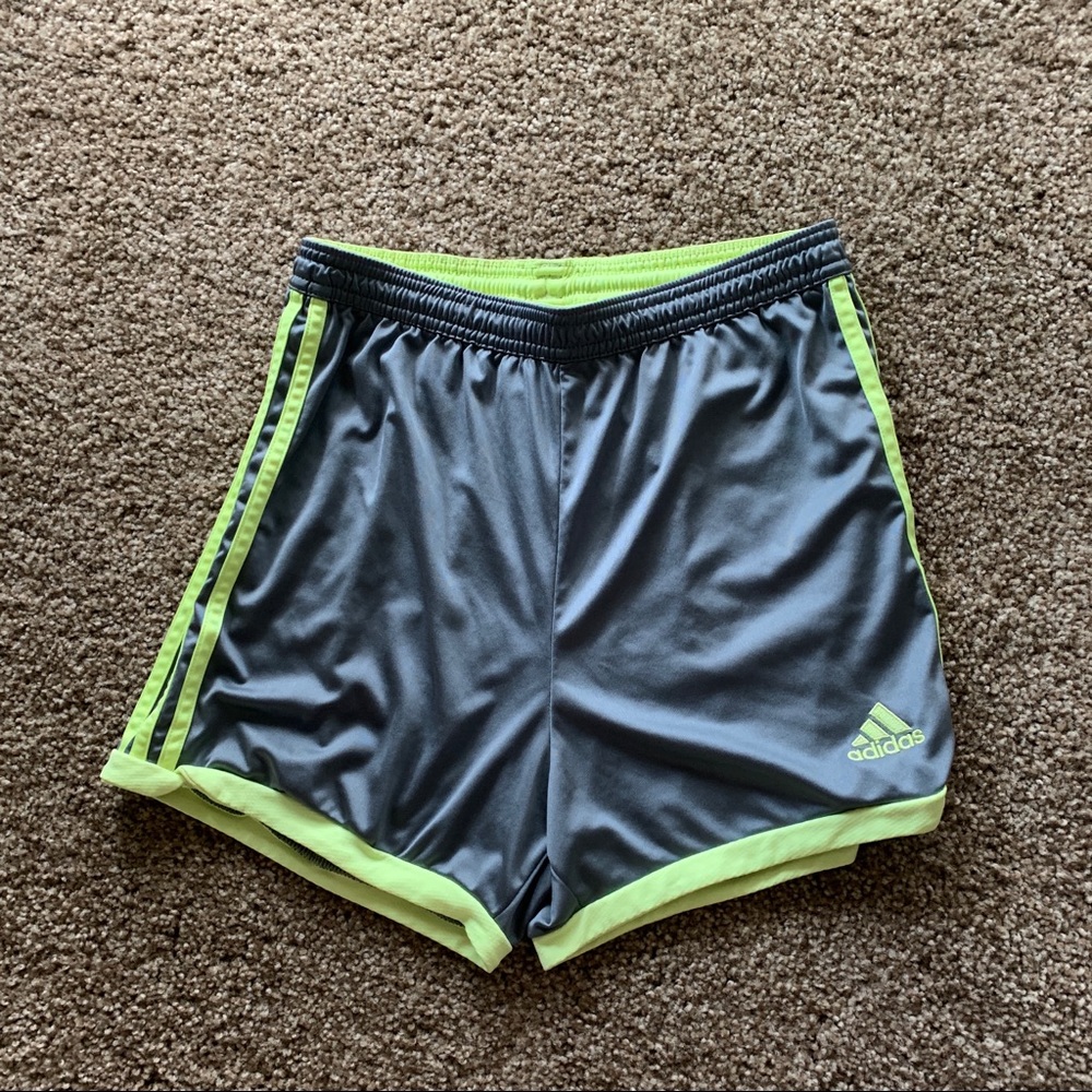 Adidas Gray Soccer Shorts